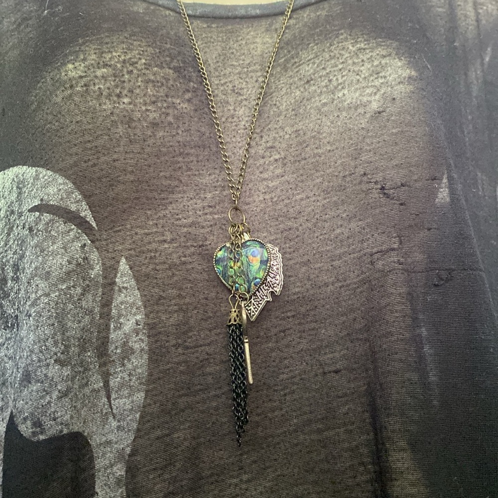 Long Charm Necklace by Tutti Frutti
